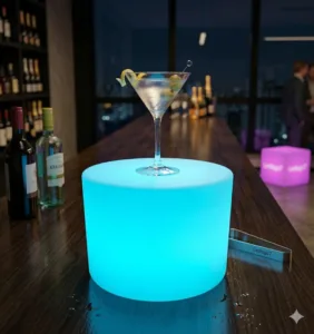 Base Cilíndrica LED RGB