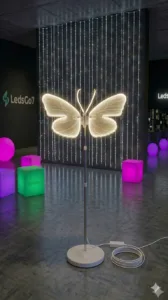 Borboleta LED Média
