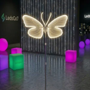 borboleta led média — elegância luminosa para sua decoração