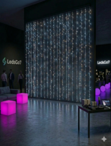 Cortina de LED 300 Lâmpadas