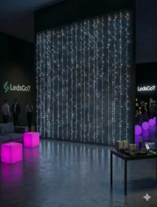Cortina de LED 300 Lâmpadas