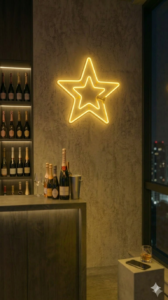 Estrela em LED 50cm