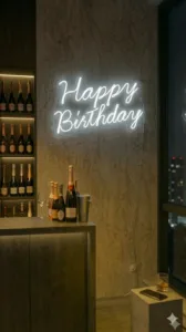 Neon Happy Birthday
