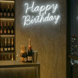 neon happy birthday — porque todo aniversário merece brilhar